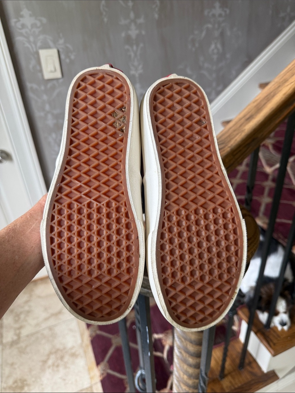 VANS ladies SF retro sneaker size 8 1/2 very good condition men’s size 7 - Picture 6 of 11